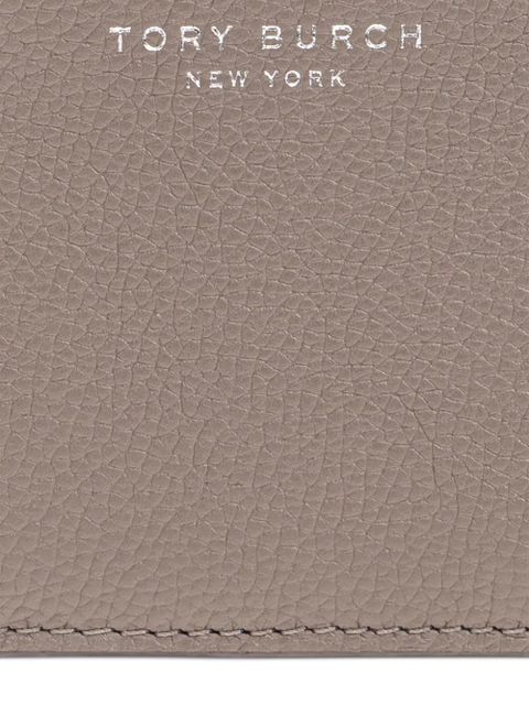 Tory Burch zip leather cardholder - Neutrals