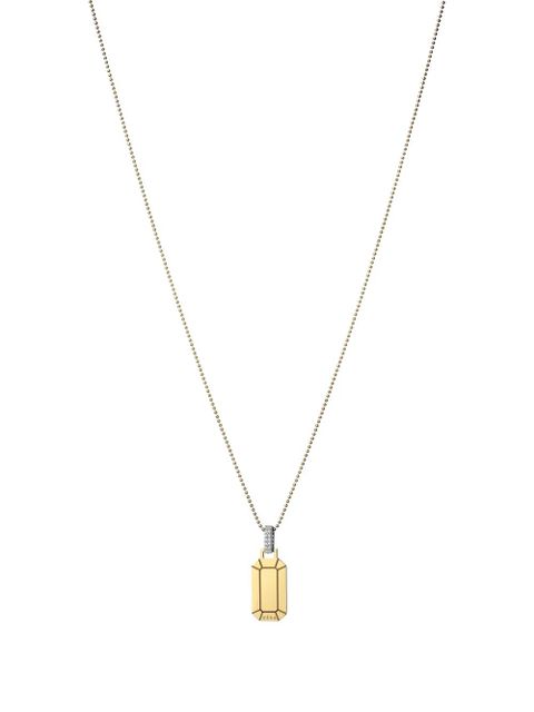 EÉRA 18K yellow gold small Tokyo diamond necklace