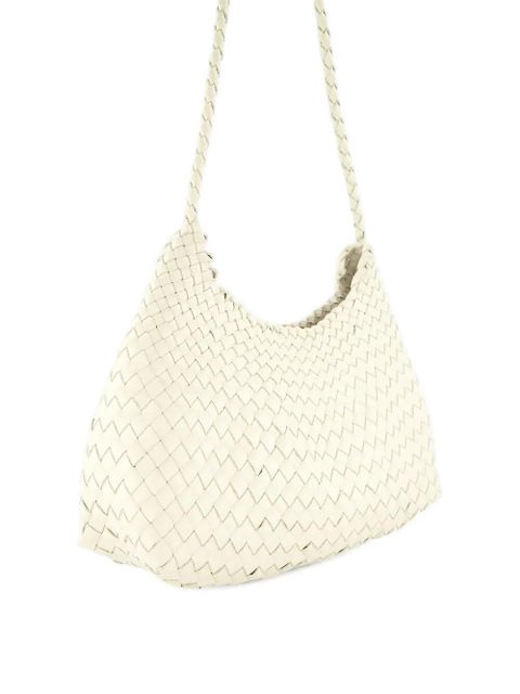 DRAGON DIFFUSION Santa Rosa leather shoulder bag - White