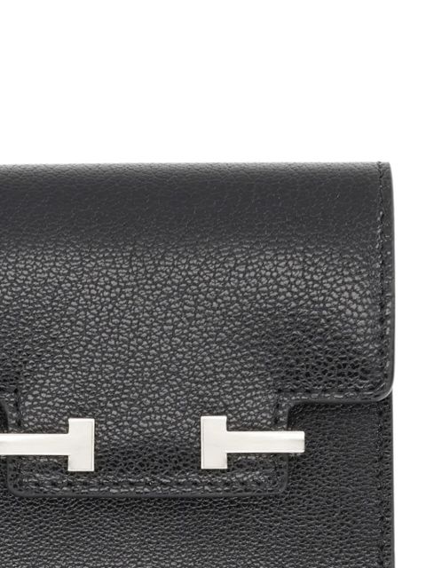 TOM FORD Aube E/W t-bar flap wallet - Black