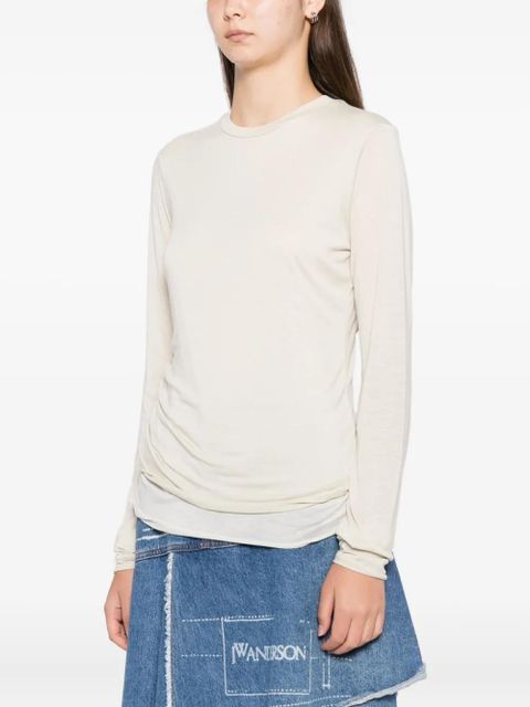 JW Anderson layered T-shirt - White