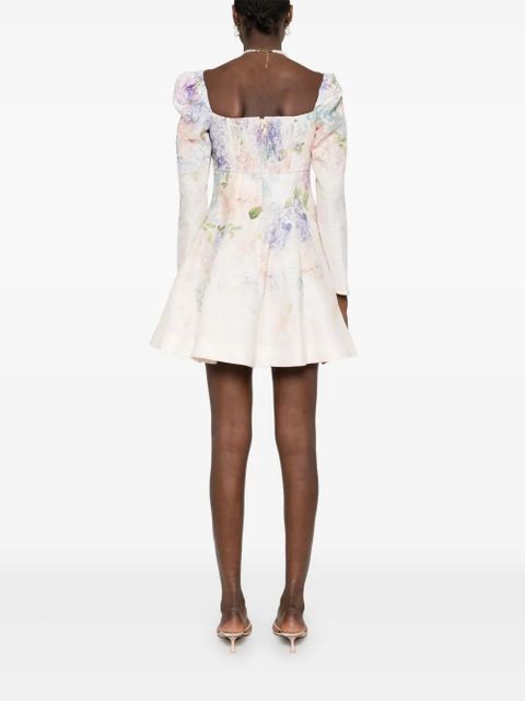 ZIMMERMANN Dawning mini dress - Pink