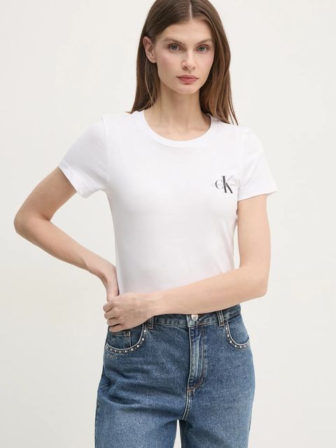 Calvin Klein Jeans t-shirt bawełniany 2-pack - zdjęcie produktu nr 1