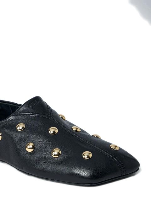 Chloé Rita studded slip-on ballet flats - Black - zdjęcie produktu nr 2