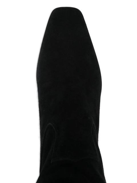 Aquazzura 45mm suede boots - Black