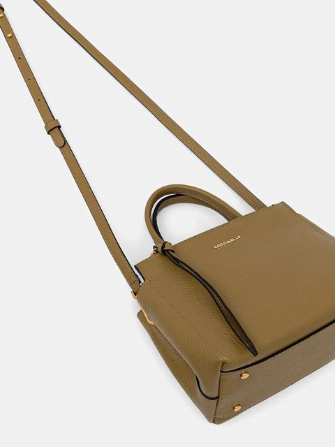 Coccinelle torebka skórzana ARLETTIS kolor zielony E1 MD5 18 02 01