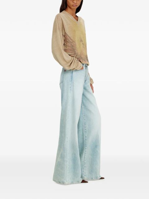 Diesel 1978 D-Akemi flared jeans - Blue - zdjęcie produktu nr 2