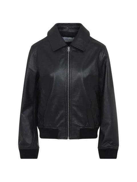 Yves Salomon zip-up jacket - Black - zdjęcie produktu nr 1