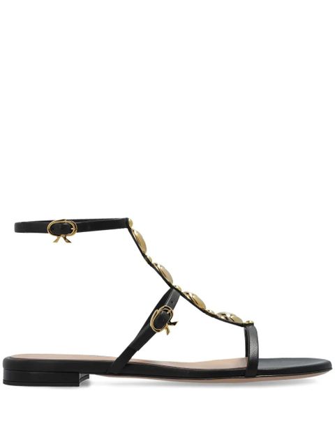 Gianvito Rossi Kalinda sandals - Black - zdjęcie produktu nr 1