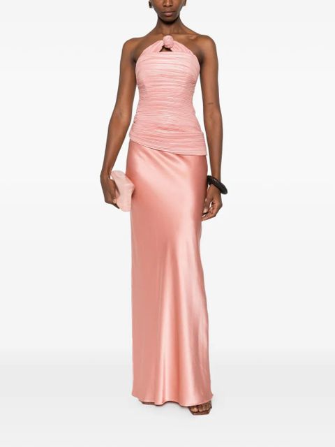 Cult Gaia Chantel maxi skirt - Pink