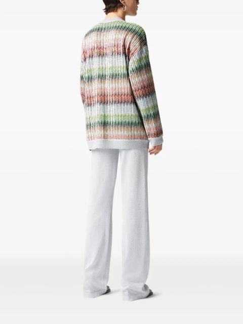 Missoni striped cardigan - Green - zdjęcie produktu nr 2