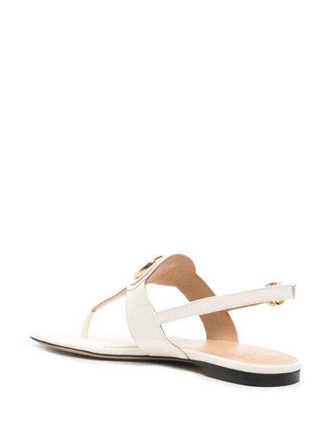 Valentino Garavani VLogo Signature slingback sandals - White