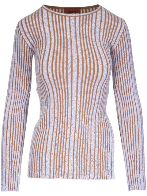 Missoni sequin-embellished top - White - zdjęcie produktu nr 1