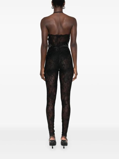 Givenchy chandelier lace bodysuit - Black