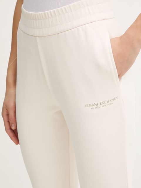 Armani Exchange spodnie dresowe bawełniane