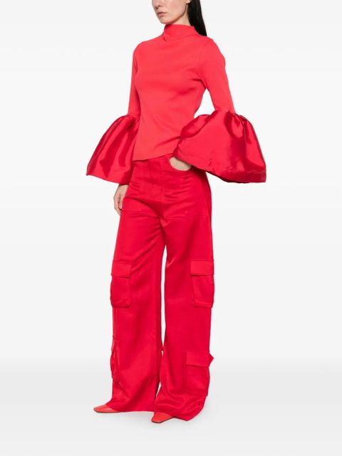 Marques'Almeida flared-cuff mock-neck top - zdjęcie produktu nr 2