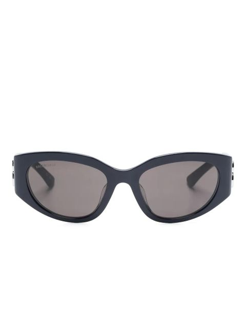 Balenciaga Eyewear Bossy oval-frame sunglasses - Blue - zdjęcie produktu nr 1