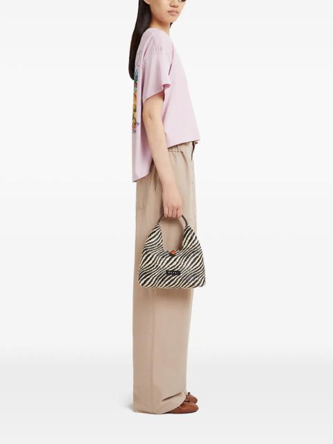 Marni animal-pattern bag - Black