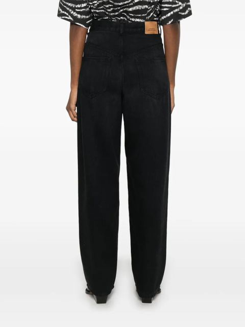 ISABEL MARANT Jenny straight-leg jeans - Black - zdjęcie produktu nr 2