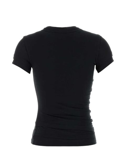 Alexander Wang crew-neck T-shirt - Black - zdjęcie produktu nr 2
