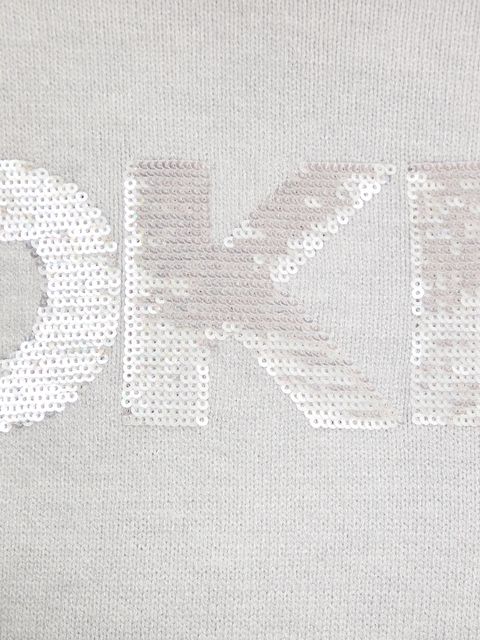 Dkny sweter damski kolor szary lekki DJ4R0407