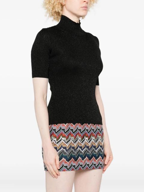 Missoni turtleneck T-shirt - Black - zdjęcie produktu nr 2