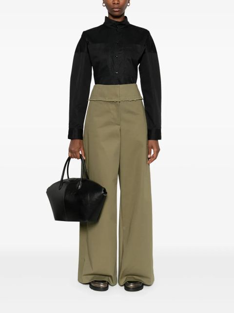 LEMAIRE cotton shirt - Black