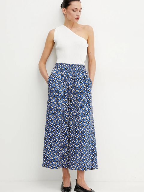 Weekend Max Mara spodnie bawełniane - zdjęcie produktu nr 2