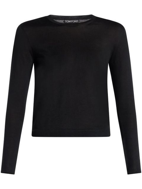 TOM FORD Knitted Top - Black - zdjęcie produktu nr 1