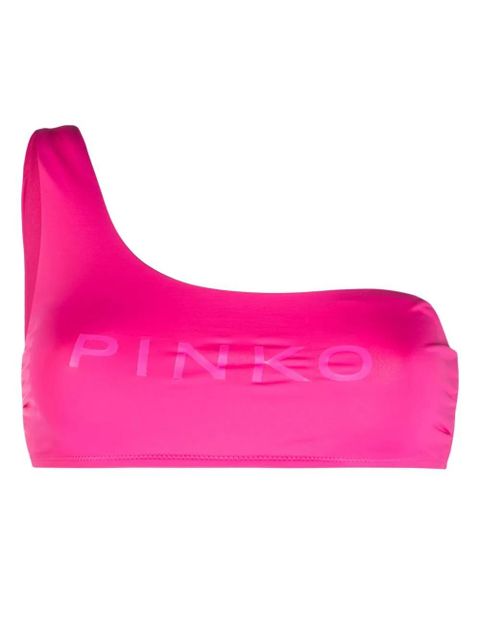 PINKO one-shoulder logo bikini top - zdjęcie produktu nr 1