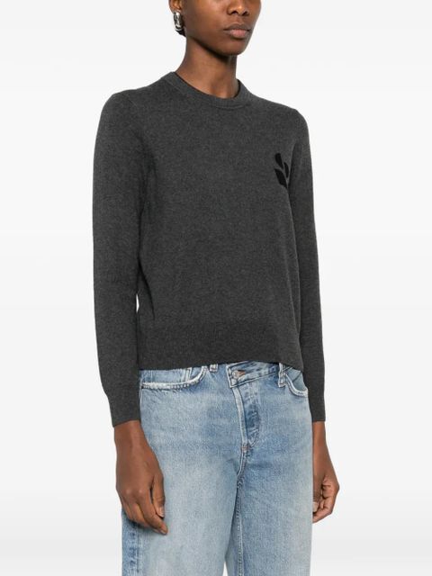 MARANT ÉTOILE logo sweater - Grey - zdjęcie produktu nr 2