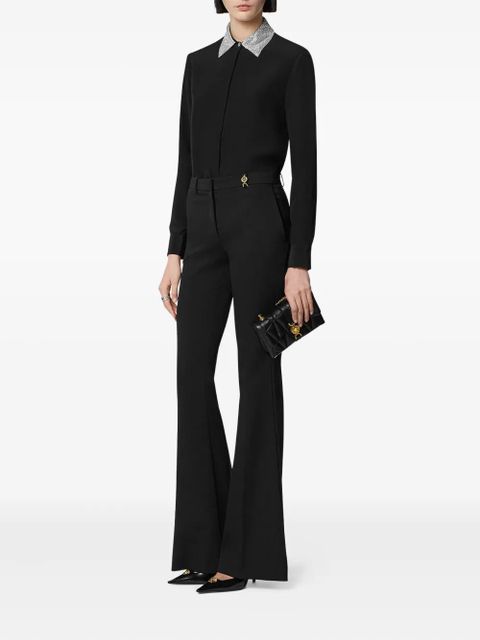 Versace embellished-collar shirt - Black - zdjęcie produktu nr 2