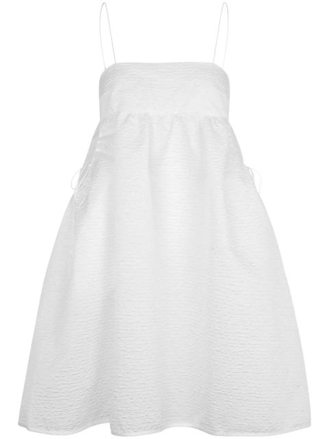 Cecilie Bahnsen Lisbeth matelassé minidress - White - zdjęcie produktu nr 1