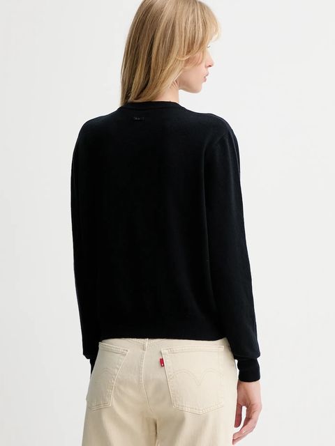 Levi's kardigan damski kolor czarny 0037P