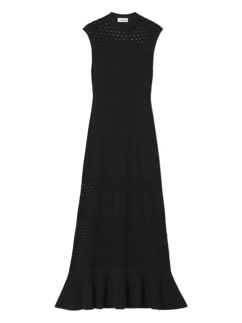 Lanvin A-line maxi dress - Black - zdjęcie produktu nr 1