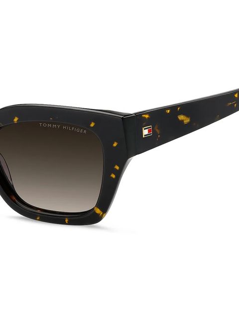 Tommy Hilfiger okulary przeciwsłoneczne damskie kolor czarny TH 2264/S