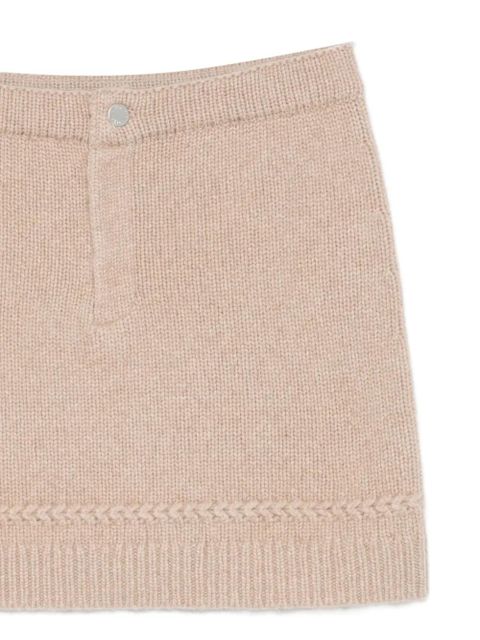 Guest In Residence knitted mini skirt - Neutrals - zdjęcie produktu nr 2