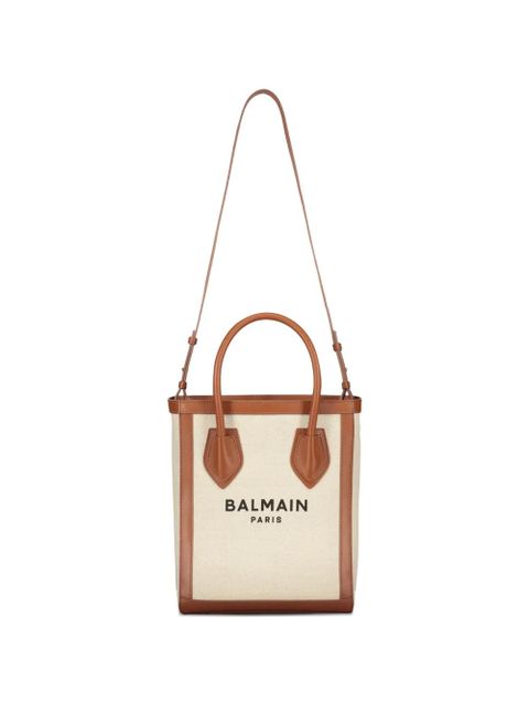 Balmain logo tote bag - Neutrals