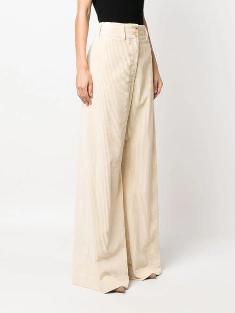 ETRO corduroy wide-leg trousers - Neutrals - zdjęcie produktu nr 2