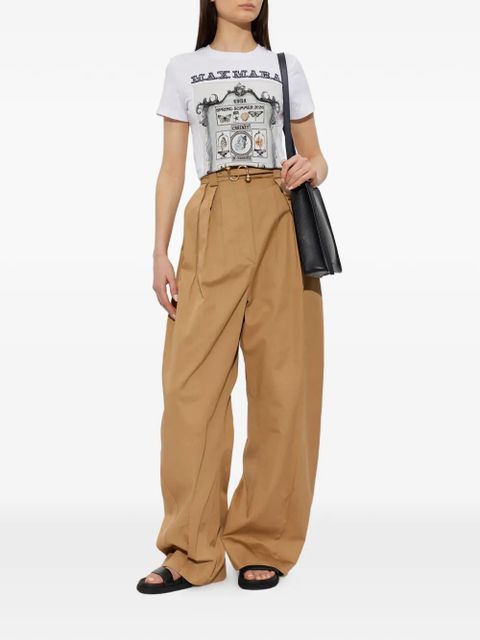 Sportmax pleated belted trousers - Neutrals - zdjęcie produktu nr 2