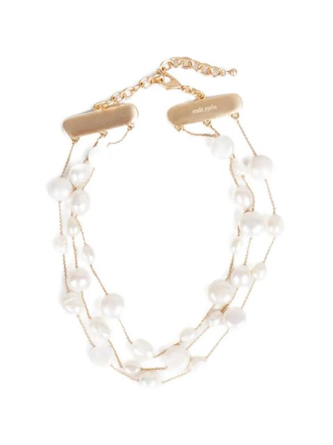 Cult Gaia pearl-beaded bracelet - Gold - zdjęcie produktu nr 1