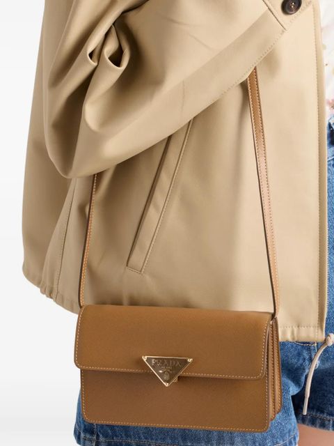 Prada mini Saffiano leather bag - Brown