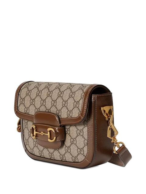 Gucci horsebit pattern shoulder bag - Neutrals - zdjęcie produktu nr 2