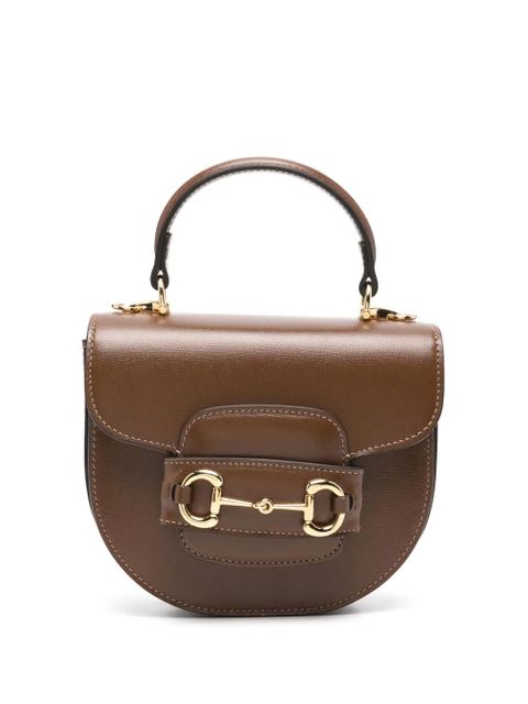 Gucci mini 1955 Horsebit tote bag - Brown - zdjęcie produktu nr 1