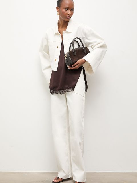 Answear.LAB kurtka damska jeansowa z kolekcji Unscripted