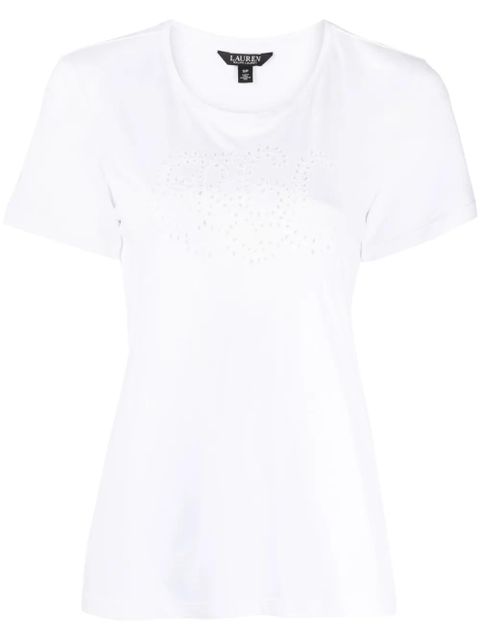 Lauren Ralph Lauren Katlin embroidered T-shirt - White - zdjęcie produktu nr 1