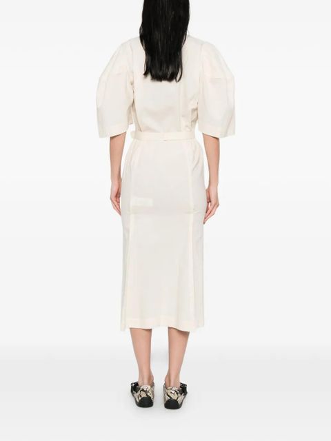 Vivienne Westwood belted loop midi dress - Neutrals