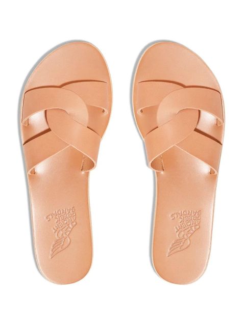 Ancient Greek Sandals Desmos leather sandals - Neutrals