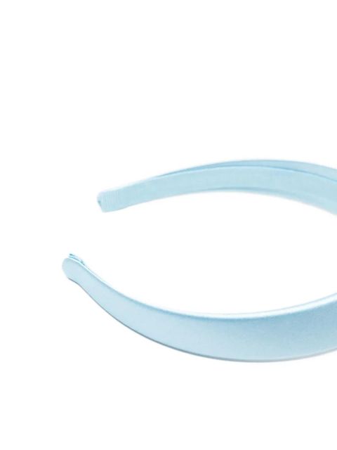 Versace Medusa-Head bow-detail headband - Blue