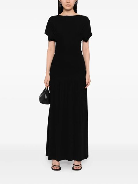 TOTEME pleated dress - Black